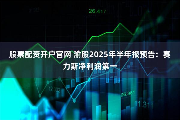 股票配资开户官网 渝股2025年半年报预告：赛力斯净利润第一
