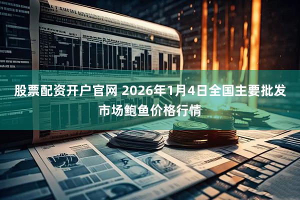 股票配资开户官网 2026年1月4日全国主要批发市场鲍鱼价格行情
